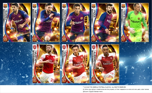 画像ギャラリー No.002のサムネイル画像 / 「ウイニングイレブン カードコレクション」の新シーズンが開幕。記念した各種キャンペーンが開催に