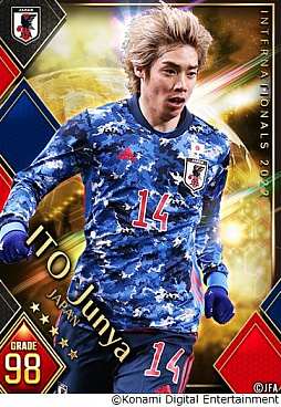 画像ギャラリー No.004のサムネイル画像 / 「ウイコレ」,久保建英選手と伊東純也選手のサイン入りグッズが当たるキャンペーンを実施中