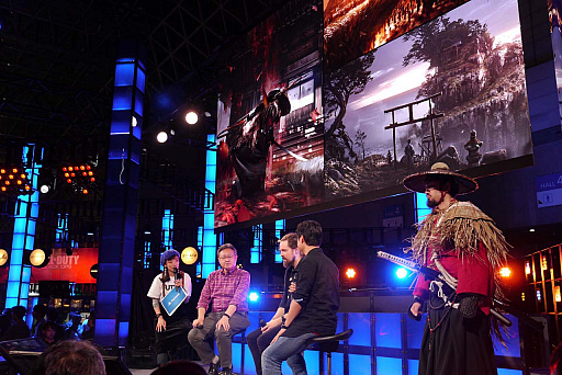 ꡼ No.002 | TGS 2018ϡGhost of TsushimaסDeracineס֤ߤʤGOLF VRפγȯԤ򾷤µץ쥤&ȡ夬äSIE WWSȥ Pͷܤץݡ