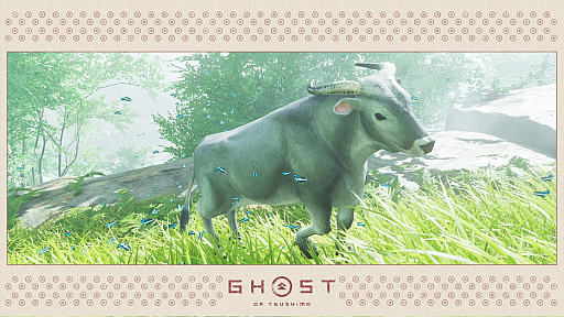 画像集#019のサムネイル/「Ghost of Tsushima」「RDR2」「ジャストコーズ4」で2021年の干支，牛を撮る！　可愛い牛から獰猛な牛，空飛ぶ牛までよりどりみどり