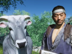 「Ghost of Tsushima」「RDR2」「ジャストコーズ4」で2021年の干支，牛を撮る！　可愛い牛から獰猛な牛，空飛ぶ牛までよりどりみどり