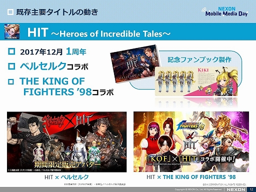 ꡼ No.008 | ͥΥХ륲NEXON Mobile Media Dayפݡȡ˺ۿ4ȥ뤬