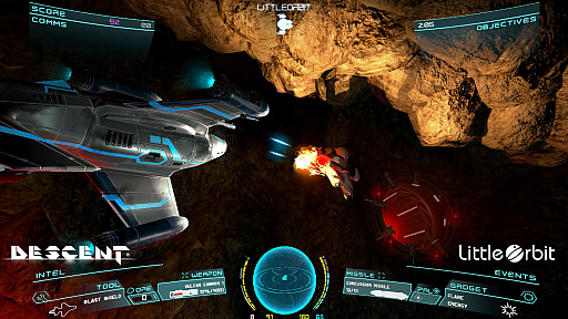 画像ギャラリー No.004のサムネイル画像 / スペースコンバットシム「Descent」の予約受付がスタート。360°自由な操作を可能にした名作の復活なるか