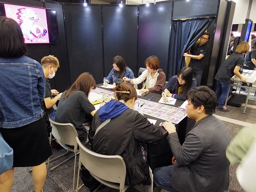 画像ギャラリー No.002のサムネイル画像 / 「メギド72」初の公式リアルイベント「メギド72 banquet 〜ソロモン王たちの祝宴〜」をレポート。会場にはVRコーナーも