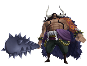 画像ギャラリー No.002のサムネイル画像 / 「ONE PIECE バウンティラッシュ」,四皇の1人「百獣海賊団/総督 カイドウ」が登場