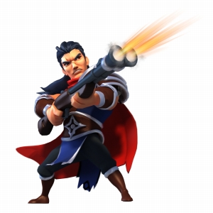 画像ギャラリー No.005のサムネイル画像 / 「ファイナル・ヒーローズ」, 新英雄「傭兵王」が登場。兵士を強化できる「キャンプ」機能も