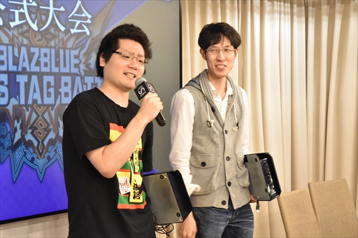 画像ギャラリー No.019のサムネイル画像 / 「BLAZBLUE CROSS TAG BATTLE」第1回公式大会レポート。発売後最速となる公式大会を制したのは大分のBLAZBLUE勢,剛田選手