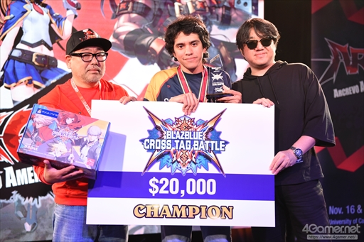 画像ギャラリー No.040のサムネイル画像 / 日本人選手はライバルであり,友人――ARCREVO WORLD TOUR決勝大会「BBTAG」部門優勝,Shinku選手インタビュー