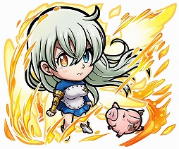 画像ギャラリー No.005のサムネイル画像 / 「コトダマン」×「七つの大罪」コラボイベントの続報が公開。“★5魔神・メリオダス”などが降臨クエストとして出現