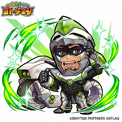 画像ギャラリー No.002のサムネイル画像 / 「コトダマン」,アニメ“TIGER & BUNNY”との初コラボを開催