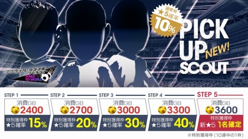 画像ギャラリー No.004のサムネイル画像 / 「サカつくRTW」,新★5選手が登場する「PICK UP SCOUT Vol.19」を実施