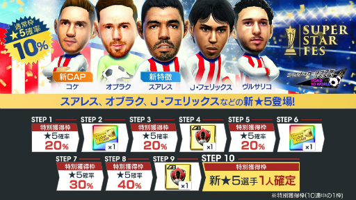 画像ギャラリー No.013のサムネイル画像 / 「サカつくRTW」,ルイス・スアレスなどが登場する“SUPER STAR FES”が開催