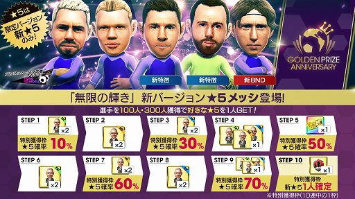 画像ギャラリー No.003のサムネイル画像 / 「サカつくRTW」,フランツ・ベッケンバウアーやロナウジーニョなどが新★5選手として登場