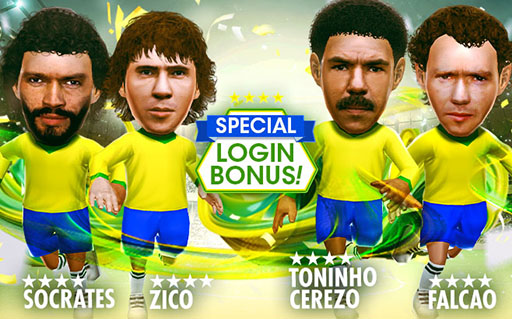 画像ギャラリー No.004のサムネイル画像 / 「サカつくRTW」,ジーコらブラジルのスーパースターが新★5選手として登場