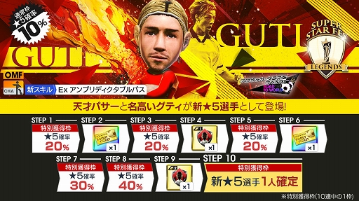 画像ギャラリー No.001のサムネイル画像 / 「サカつくRTW」,スペインのスーパースターが登場するSUPER STAR FES LEGENDSを開催