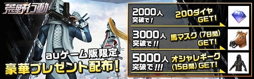 画像ギャラリー No.002のサムネイル画像 / auゲーム版「荒野行動」の事前予約キャンペーンが開催