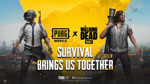 Pubg Mobile で ウォーキング デッド とのコラボイベントが開催決定 本日開始のプレイベントを通じてダリルのバイクスキンがもらえる