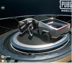 画像ギャラリー No.021のサムネイル画像 / 「PUBG MOBILE」とEVのテスラがコラボ。窓ガラスや新武器を実装するアップデートも実施