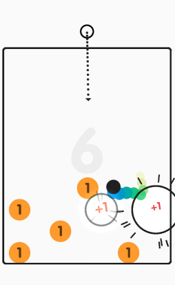 ���������꡼ No.006�Υ���ͥ������ / �ܡ������Ȥ��ƥ����������å���iOS��������������Drop the Ball!�פ�Ҳ𤹤�֡ʤۤܡ��������ޥۥ������̿�����1589��