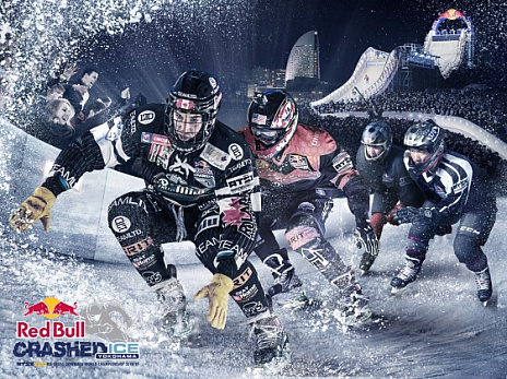 画像ギャラリー No.005のサムネイル画像 / ロックマンがレッドブルで翼をさずかる。「レッドブル・クラッシュドアイス」のブラウザゲームが登場