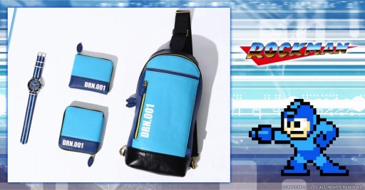画像ギャラリー No.002のサムネイル画像 / 「ロックマン11」モチーフの腕時計,ボディバッグ,財布&コインケースが登場
