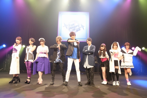 画像ギャラリー No.001のサムネイル画像 / 「トリプルモンスターズ」,5月26日に開催されたリアルイベントの出演者写真を公開