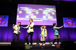 画像ギャラリー No.025のサムネイル画像 / 初出しのゲーム画面や情報に大歓声。ミニライブも大盛り上がりの“『Readyyy!』ゴー☆ルドステージ Vol.0 〜僕ら、本格始動します!〜”をレポート