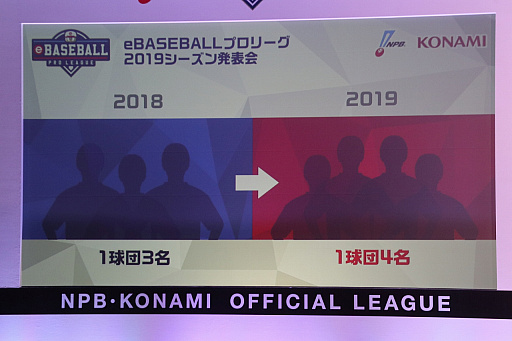 画像ギャラリー No.011のサムネイル画像 / 「eBASEBALLプロリーグ」2019シーズン発表会をレポート。大会のスケジュールに加え,レジェンドOB参戦などの変更点などが発表に