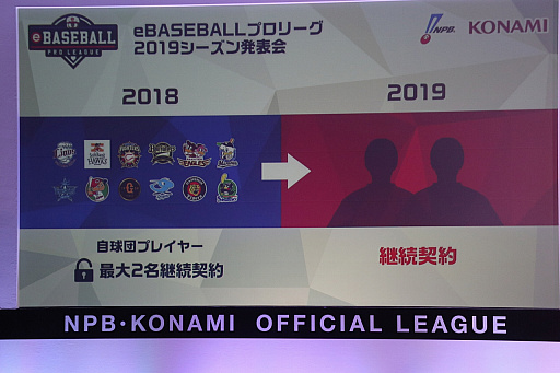 画像ギャラリー No.012のサムネイル画像 / 「eBASEBALLプロリーグ」2019シーズン発表会をレポート。大会のスケジュールに加え,レジェンドOB参戦などの変更点などが発表に