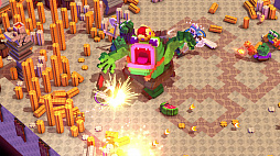 画像ギャラリー No.003のサムネイル画像 / PS4/Switch用ソフト「Riverbond」が本日配信開始。すべてが四角いブロックで作られた世界で冒険するアクションADV