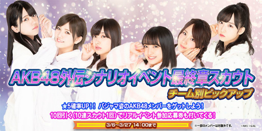 画像ギャラリー No.003のサムネイル画像 / 「AKB48ダイスキャラバン」,外伝シナリオイベント最終章が3月6日に開始