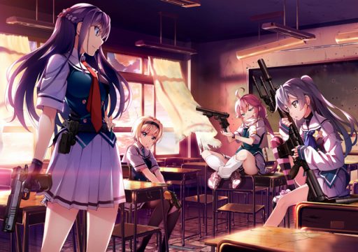 画像ギャラリー No.002のサムネイル画像 / 「グリザイア ファントムトリガー 01&02」が12月21日に発売。店舗別特典を公開