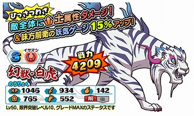 画像ギャラリー No.007のサムネイル画像 / 「妖怪三国志 国盗りウォーズ」,スコアアタック“激闘!剣武魔神・白虎”が開催