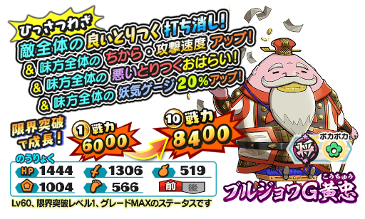 画像ギャラリー No.005のサムネイル画像 / 「妖怪三国志 国盗りウォーズ」共闘イベント“闇輪廻を撃破せよ”が開催中