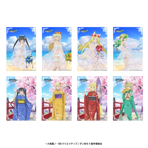 画像ギャラリー No.004のサムネイル画像 / GiGOグループの店舗で「ダンまちIV」とのコラボキャンペーンが1月21日から開催へ