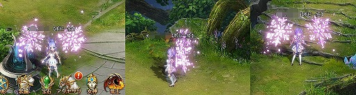 画像ギャラリー No.002のサムネイル画像 / 「騎士と翼のフロンティア」,新霊羽“霜の花”が登場するイベント「冬園の花畑」を開催中