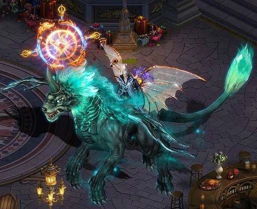 画像ギャラリー No.002のサムネイル画像 / 「騎士と翼のフロンティア」,新騎獣“蒼雷獣”が獲得できるイベントを7月4日0:00から開催