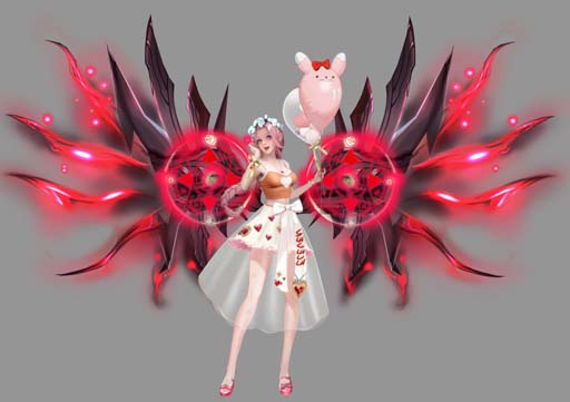 画像ギャラリー No.003のサムネイル画像 / 「騎士と翼のフロンティア」に衣装セット「薔薇色の思い出」が登場。キシツバクイズ王などのイベントも