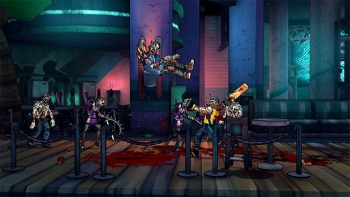 画像ギャラリー No.004のサムネイル画像 / ゾンビと戦うベルトスクロールアクション「Bloody Zombies」が,Nintendo Switchでも2017年12月23日に海外でリリース