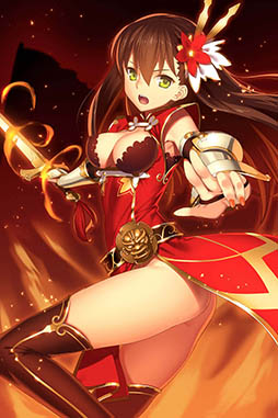 画像ギャラリー No.007のサムネイル画像 / 「三国ロマンス」,曹操,孫権ら“三国の少女達”のイラストとゲームシステムに関する情報が公開に