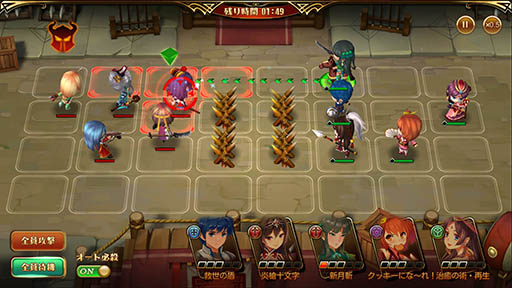 画像ギャラリー No.012のサムネイル画像 / 「三国ロマンス」,曹操,孫権ら“三国の少女達”のイラストとゲームシステムに関する情報が公開に