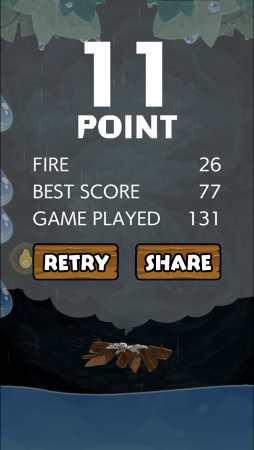 画像ギャラリー No.004のサムネイル画像 / タップゲーム「ONIBIちゃん ひとり」と「ONIBIちゃん ふたり」が2本同時リリース