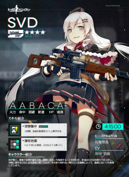 画像ギャラリー No.008のサムネイル画像 / 「ドルフロ」RFBなどの新人形,ステンやFALのウェディング衣装など,9月28日アップデート情報を紹介