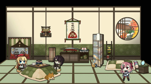 画像ギャラリー No.023のサムネイル画像 / 「ドルフロ」2019年最初のスキンテーマ“初詣と鈴の音”を紹介。豊富なお正月イベントや,年末のコミケ販売物の情報も