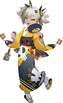 画像ギャラリー No.017のサムネイル画像 / 「ドルフロ」に浴衣をテーマにした新スキンテーマが登場。★5SMG「JS 9」を獲得可能なビンゴイベントの開催もアナウンス