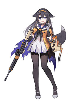 画像ギャラリー No.010のサムネイル画像 / 「ドルフロ」,ハロウィンを題材にした新スキン「狂月の招待状」が10月26日に登場。仮装した戦術人形達の姿に注目