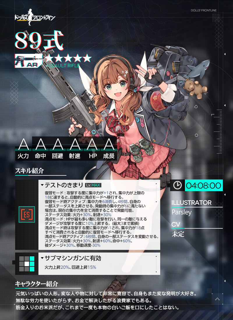ドルフロ 新戦術人形 式 を12月30日のメンテ後に日本先行で実装 ライフル R93 を獲得可能なポイントイベントの開催も発表に