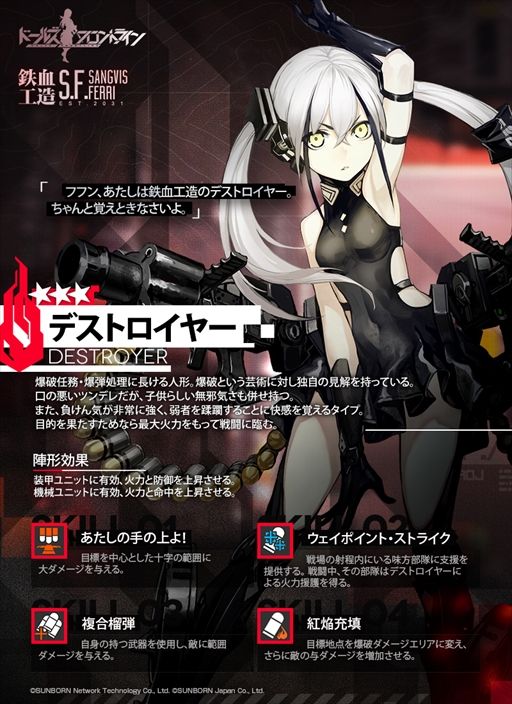 画像ギャラリー No.002のサムネイル画像 / 「ドールズフロントライン」,捕獲作戦に新たな「SP5NANO区域」と「デストロイヤー」が12月10日より登場