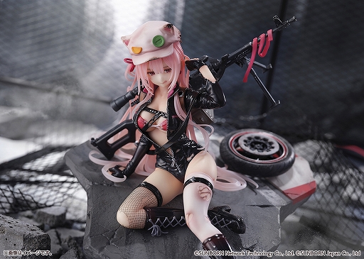 画像ギャラリー No.004のサムネイル画像 / 「ドルフロ」の“UKM-2000 疾風迅雷 重傷 Ver.”が1/7スケールフィギュアに。予約販売を開始