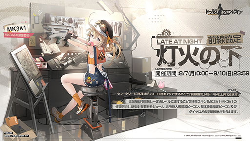 画像ギャラリー No.005のサムネイル画像 / 「ドルフロ」,スオミやMG3ら4名のメンタルアップグレードを8月18日に解禁。5周年記念スキンをもらえるイベント情報も公開に